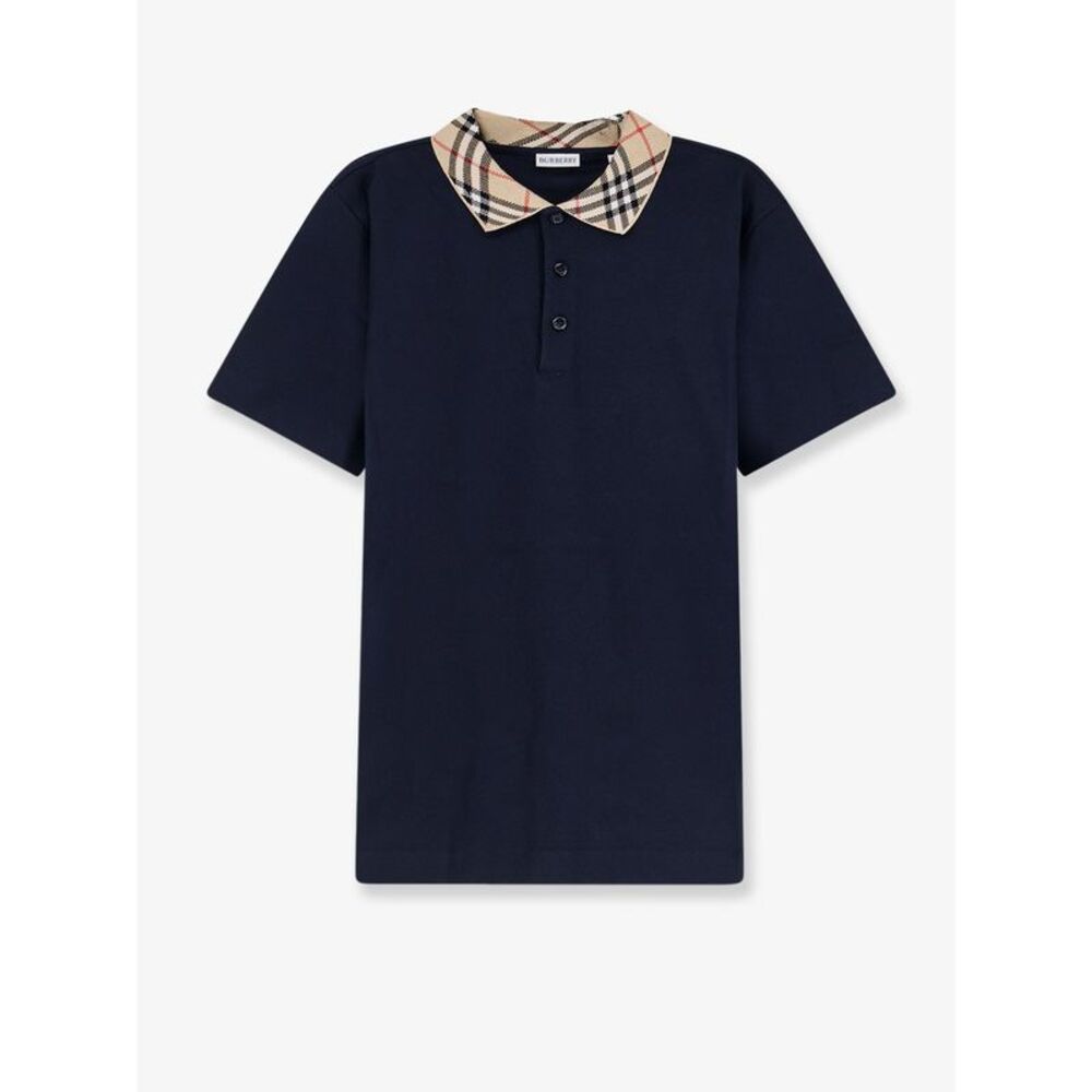 Burberry Men Cotton Polo Shirt
